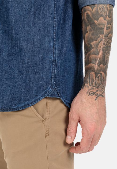 Actual product image Camel Active Denim shirt made from pure cotton (5XL)