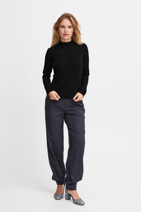 Actual product image Pulz Jeans Pulz - PZCAVILA Long Sleeve Tshirt - T-shirt - 50207795 (S)