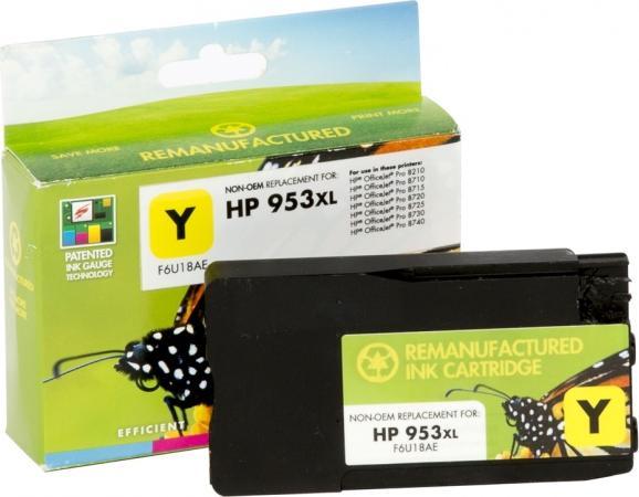 Actual product image Compatible Static-Control HP Ink No.953 XL Yellow (F6U18AE) New chip