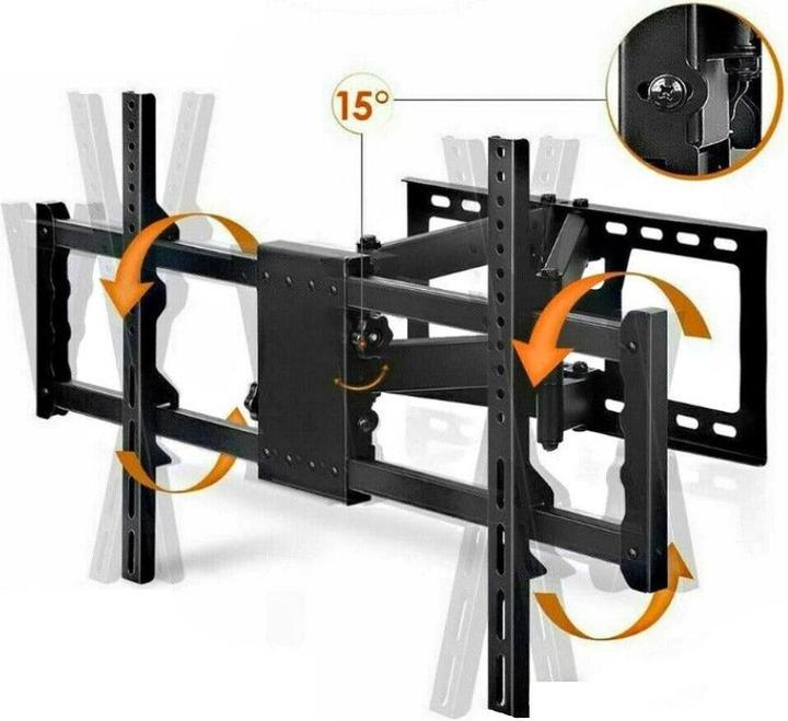 Image du produit Hermex Support mural universel pour TV (Mur, 85", 60 kg)