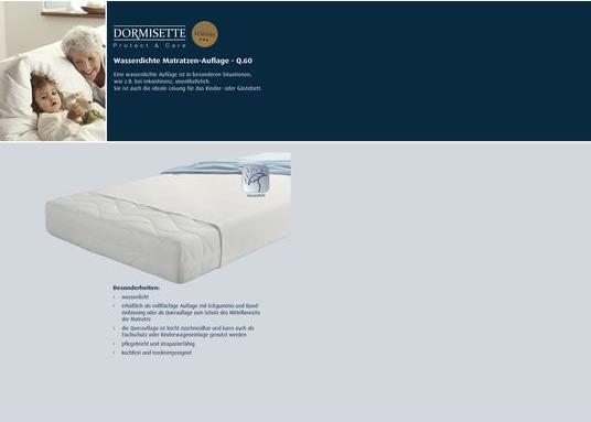 Immagine prodotto Dormisette Materasso comfort topper (180 x 200 cm)