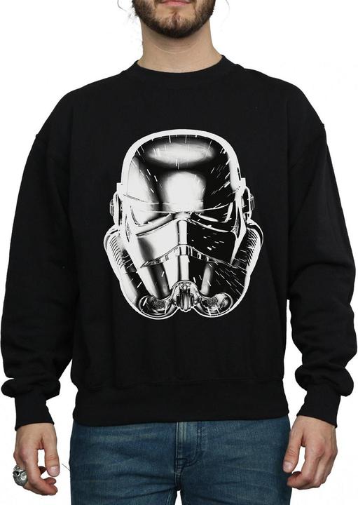 Immagine prodotto Star Wars Stormtrooper Warp Speed Helmet Felpa Uomo (L)