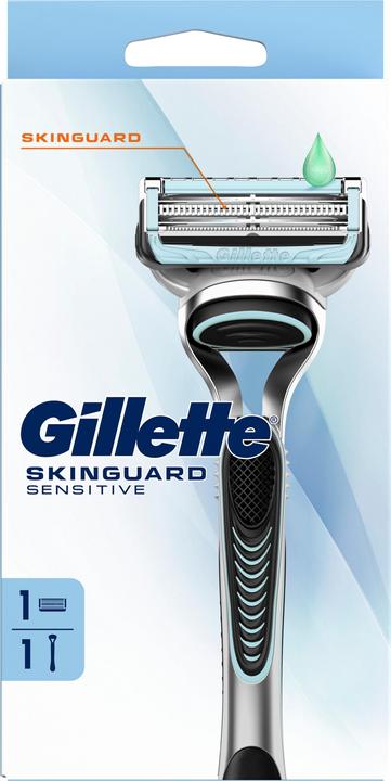 Actual product image Gillette SkinGuard Sensitive razor Aloe Vera with 1 blade
