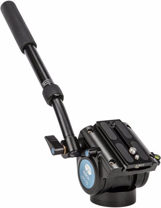 Actual product image Sirui R-2004 with VH-10 studio tripod aluminum with head (Metal)