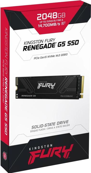 Actual product image Kingston FURY Renegade G5 (2048 GB, M.2 2280)