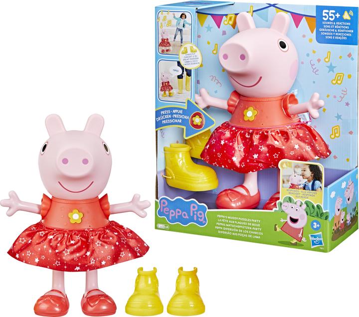 Actual product image Hasbro Pep Peppa'S Muddy Puddles Party