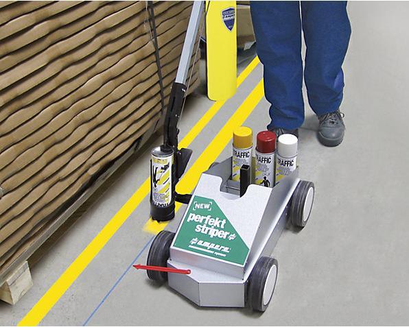 Actual product image Ampere Ground marking device, line width 30 - 100 mm, includes accessories.
