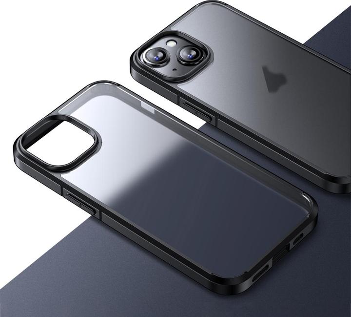 Productafbeelding Screenguard Apple iPhone 15 anti-impact hoesje met 2 meter valbescherming (Apple iPhone 15)