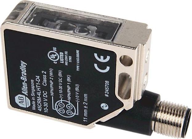 Produktbild Allen Bradley Optischer Sensor PNP / NPN 13mm 40us 30V 100mA IP67 45CRM (Sensor)