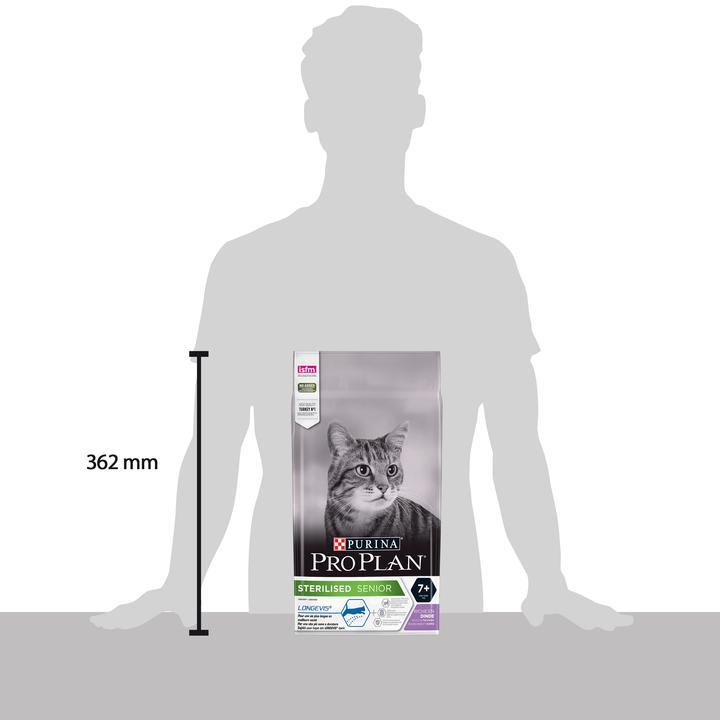 Immagine prodotto Pro Plan Gatto sterilizzato 7+ Tacchino1,5kg (Senior, 1 pz., 1500 g)