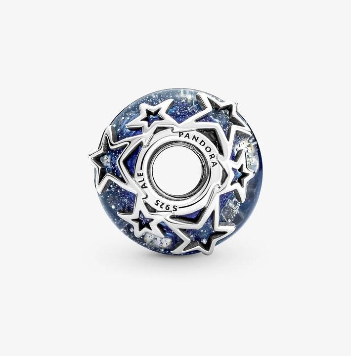 Immagine prodotto Pandora Charms/Beads di Murano con galassia blu e stelle (Argento 925)