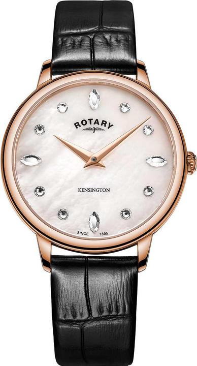 Actual product image Rotary LS05174/41 Kensington Ladies Watch 35mm 5ATM (Analogue wristwatch, 35 mm)