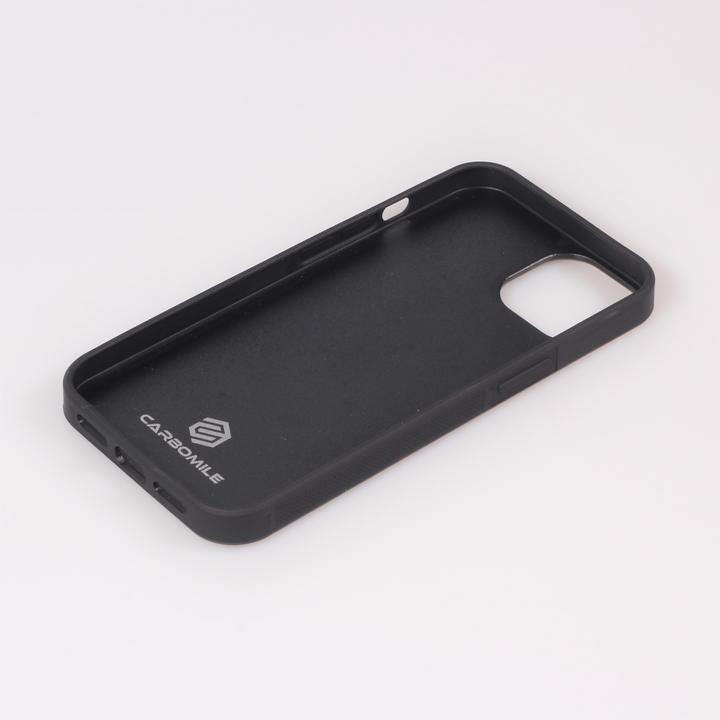 Immagine prodotto Carbomile Cover Alcantara e Carbonio con cuciture rosse (compatibile con MagSafe) (Apple iPhone 14)
