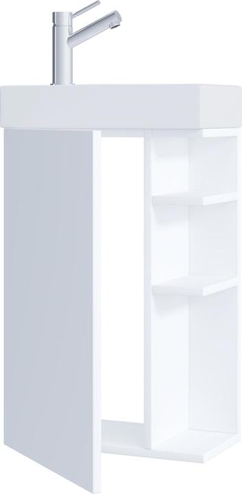 Actual product image VCM 2-piece Bathroom Furniture Set Guest WC Guest Bathroom Washbasin Small Narrow Lumia