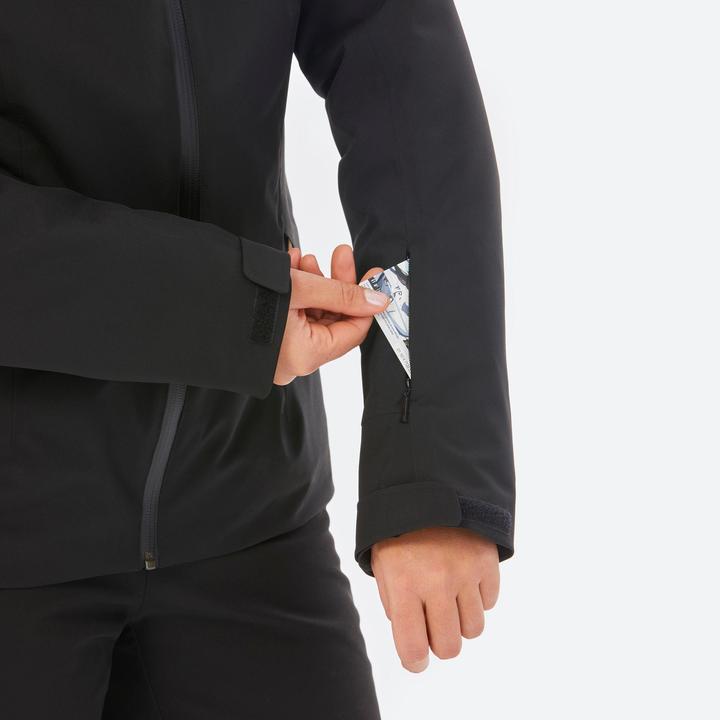 Actual product image Wedze Ladies ski jacket warm 500 black (XXS)