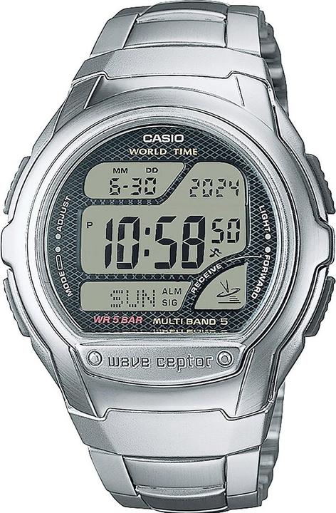 Casio Wv-58de-1avef (Digital watch, Radio-controlled clock, Hybrid watch, 43.70 mm)