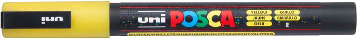 Actual product image Posca Marker PC-3M round tip (Glitter Yellow, 1.30 mm, 1 x)