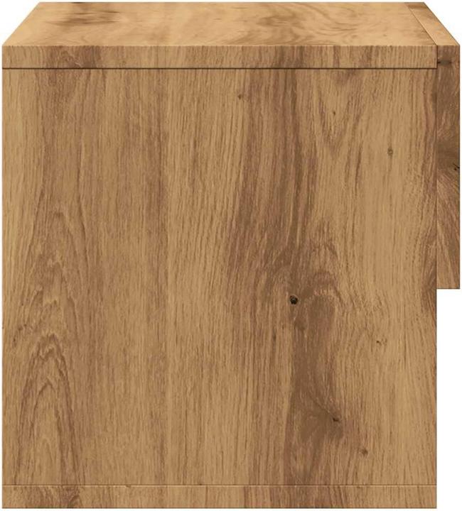 Produktbild VidaXL Nachttisch Wandschrank Nachtschrank Nachtkommode Hängend Artisan-Eiche (46 x 29.5 x 30 cm)