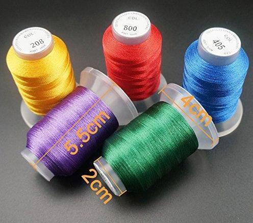 Produktbild New brothread 63 Farben Stickgarn 500M