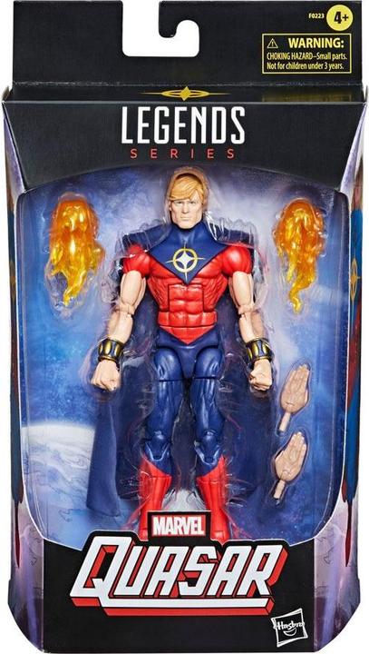 Actual product image Hasbro Marvel Legends Series action figure 2021 Quasar 15 cm