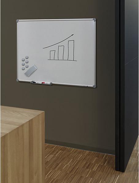 Produktbild Maul Whiteboard, Stahlblech, kunststoffbeschichtet, BxH 1800x1200 mm (1800 x 1200 mm)