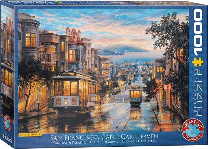 Produktbild Eurographics San Francisco Kabelbahn Himmel (1000 Teile)