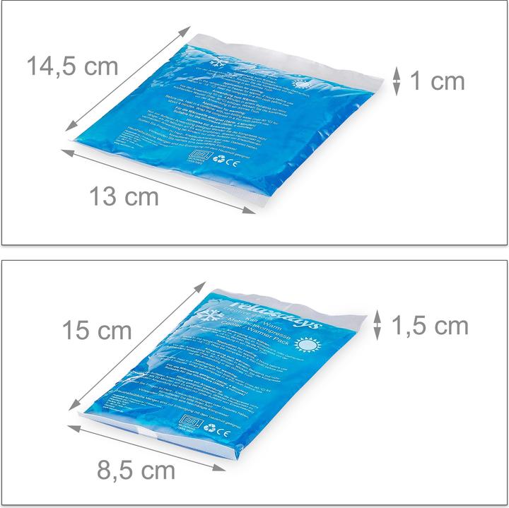 Image du produit Relaxdays Kühlpads (8 x, 1750 g)