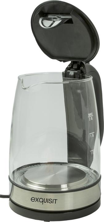 Produktbild Exquisit WK 3501 5010060, glas/edelstahl/sch (2 l)
