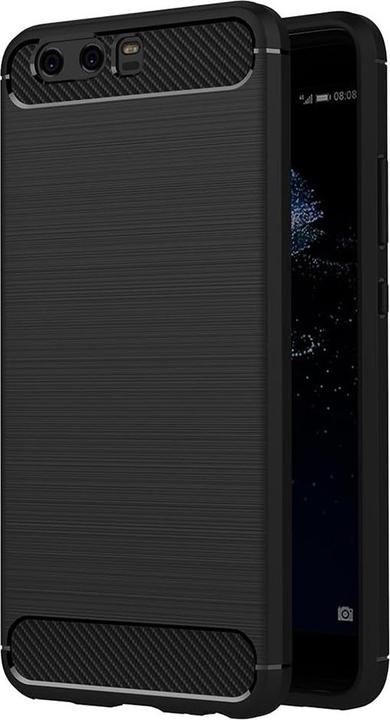 Immagine prodotto Techsuit - Carbon Silicone - Huawei P10 Plus - Black (Huawei P10 Plus)