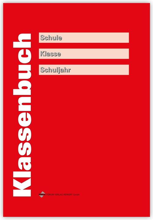 Energie-Label Klassenbuch (rot) (Deutsch, 2008)