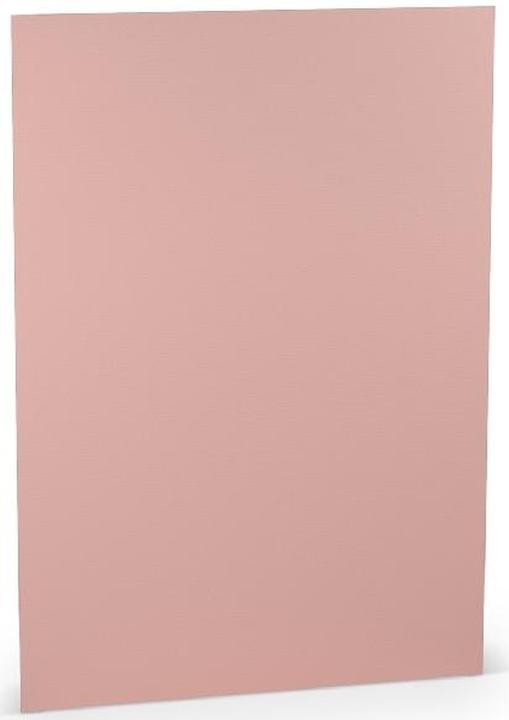 Paperado Karton A3 220 g/qm gerippt rose (220 g/m², 1 x)