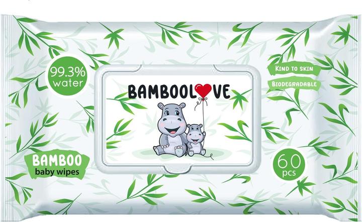 Bamboolove Moisture Specific Bamboo Wipes 60 Stcs -