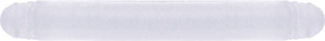 Star Piercing Barbell-Stab transparent (ohne Messing, Bioflex)