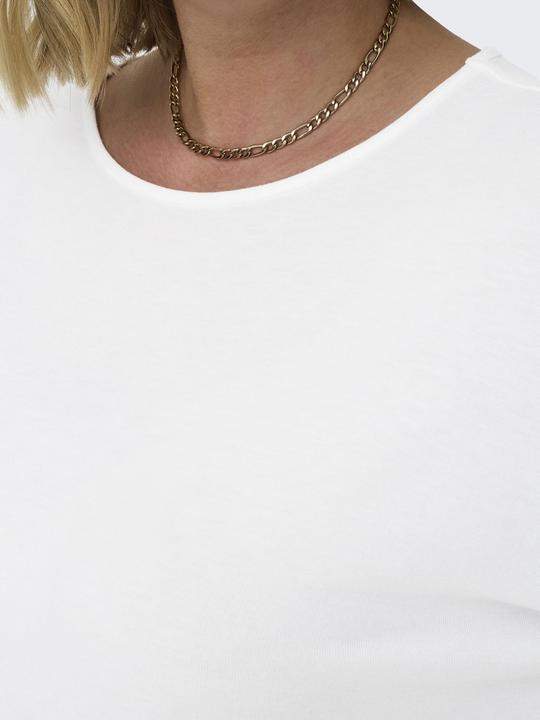 Produktbild Only Locker geschnittenes Curvy Oberteil mit 3/4-Ärmeln Top (54)