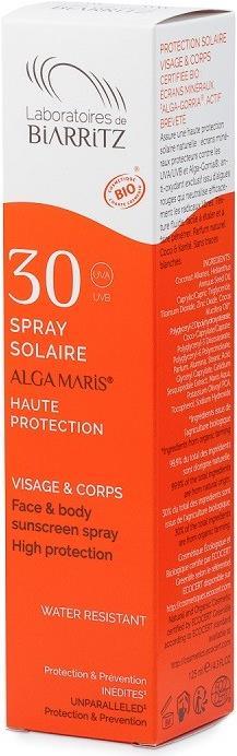 Produktbild Laboratoires de Biarritz Alga Maris (Sonnenspray, SPF 30, 100 ml, 154 g)