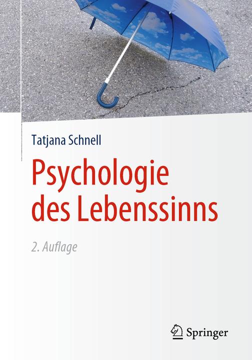 Actual product image Psychologie des Lebenssinns (German, Tatjana Quick, 2020)