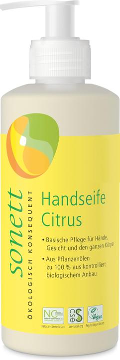Sonett Handseife, Citrus, flüssig, 300ml (Flüssigseife, 300 ml)
