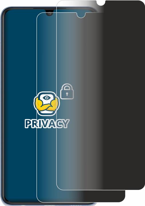 Produktbild BROTECT Sichtschutzfolie Anti-Spy Privacy Folie Blaulicht-Schutz (2 Stück, Samsung Galaxy M22)