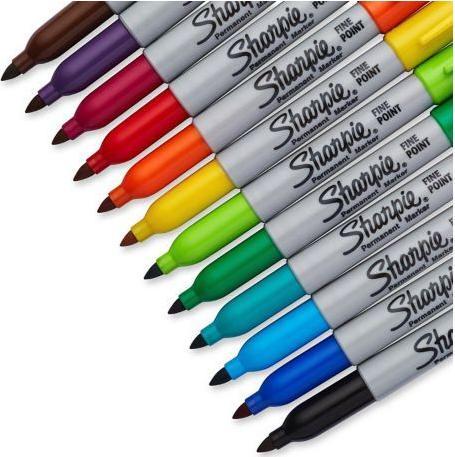 Produktbild Sharpie Permanent Marker Set ”Peacock” (Mehrfarbig, 1 mm, 28 x)