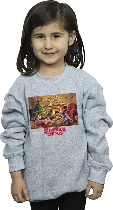 Immagine prodotto Netflix Stranger Things Christmas Gathering Felpa Ragazze (152, 158)