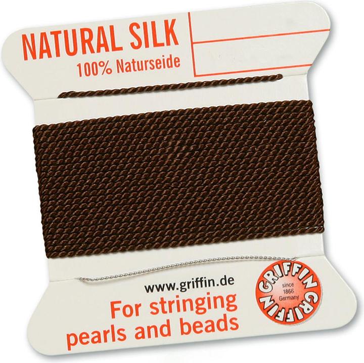 Image du produit Leyda 2 mètres de soie naturelle avec aiguille