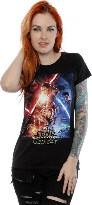 Produktbild Star Wars Force Awakens Poster TShirt (L)