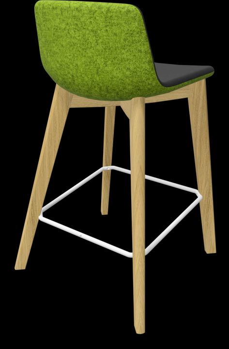 Actual product image Narbutas Twist & Sit Bar Stool