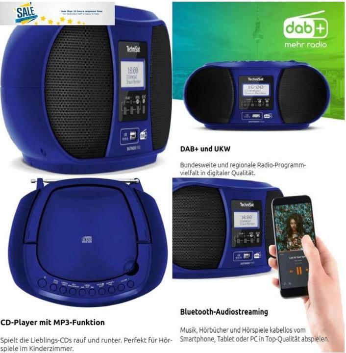 Produktbild TechniSat DigitRadio 1990 (DAB+, UKW, Bluetooth)