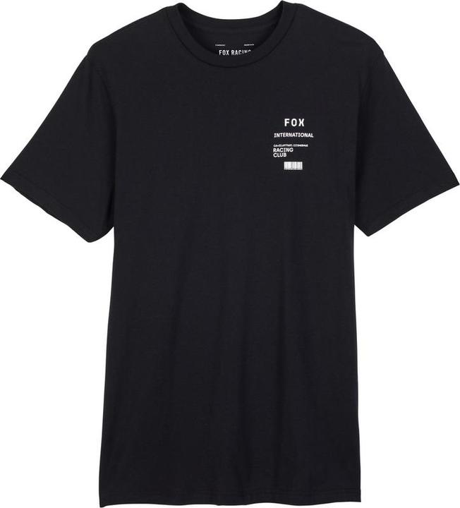 Produktbild Fox Tee 24 Numerical Prem Ss Blk (M)
