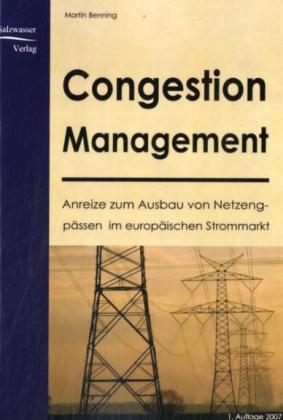 Immagine prodotto Congestion Management (Tedesco, Martin Benning, 2007)