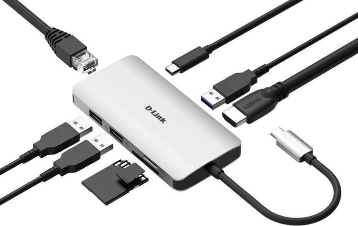 Actual product image D-Link DUB-M810 (USB-C, 4 Ports)