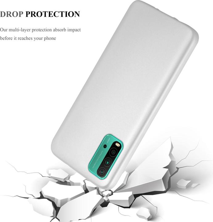 Produktbild Cadorabo TPU Matt Metallic Hülle (Xiaomi Redmi 9T, Xiaomi Poco M3)
