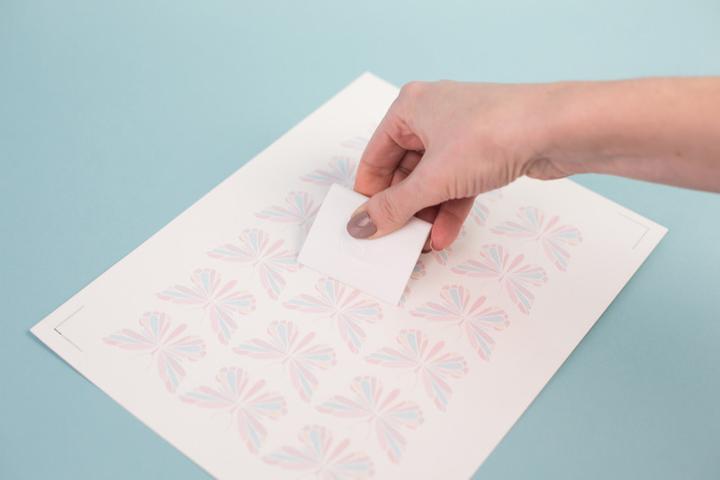 Image du produit Silhouette Papier de tatouage imprimable
