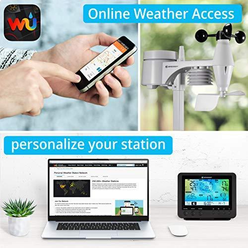 Immagine prodotto Bresser Stazione meteorologica Weather Centre 5-in-1 Sensore WLAN Prof.